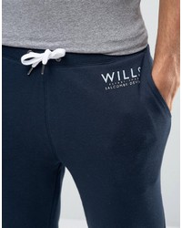 dunkelblaue Jogginghose von Jack Wills