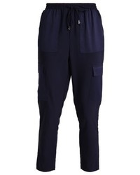 dunkelblaue Karottenhose von Missguided