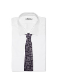 dunkelblaue Krawatte mit Paisley-Muster von Etro