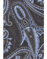 dunkelblaue Krawatte mit Paisley-Muster von Seidensticker