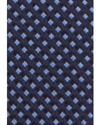 dunkelblaue Krawatte mit Schottenmuster von Seidensticker