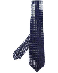 dunkelblaue Krawatte von Kiton