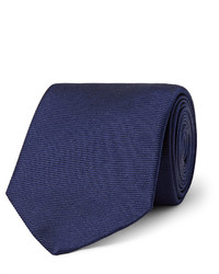 dunkelblaue Krawatte von Turnbull & Asser