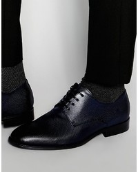 dunkelblaue Leder Derby Schuhe von Aldo