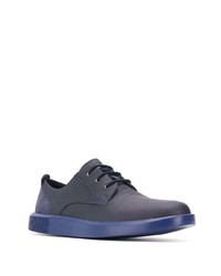 dunkelblaue Leder Derby Schuhe von Camper