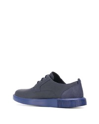 dunkelblaue Leder Derby Schuhe von Camper