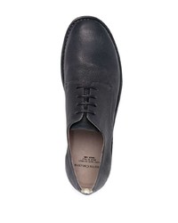 dunkelblaue Leder Derby Schuhe von Officine Creative