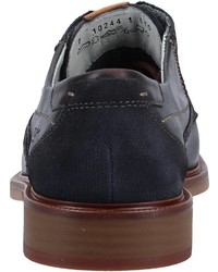 dunkelblaue Leder Derby Schuhe von FRETZ men