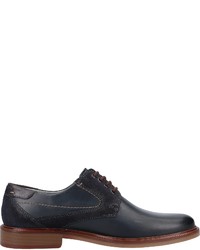 dunkelblaue Leder Derby Schuhe von FRETZ men