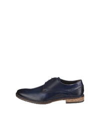 dunkelblaue Leder Derby Schuhe von FRETZ men