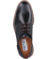 dunkelblaue Leder Derby Schuhe von FRETZ men