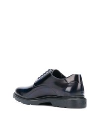 dunkelblaue Leder Derby Schuhe von Hogan