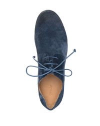 dunkelblaue Leder Derby Schuhe von Marsèll