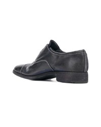 dunkelblaue Leder Derby Schuhe von Premiata