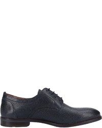 dunkelblaue Leder Derby Schuhe von Lloyd