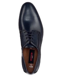 dunkelblaue Leder Derby Schuhe von Lloyd