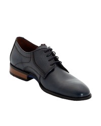 dunkelblaue Leder Derby Schuhe von Lloyd