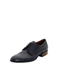 dunkelblaue Leder Derby Schuhe von Lloyd