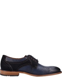 dunkelblaue Leder Derby Schuhe von Lloyd