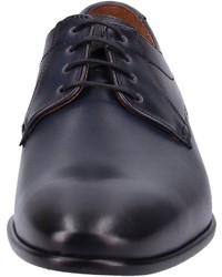 dunkelblaue Leder Derby Schuhe von Lloyd