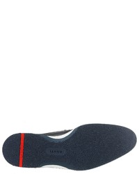 dunkelblaue Leder Derby Schuhe von Lloyd