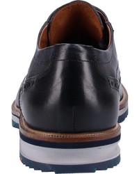 dunkelblaue Leder Derby Schuhe von Lloyd