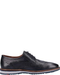 dunkelblaue Leder Derby Schuhe von Lloyd