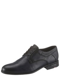 dunkelblaue Leder Derby Schuhe von Lloyd