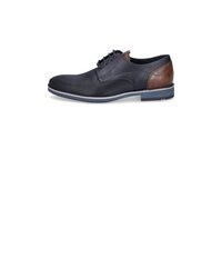 dunkelblaue Leder Derby Schuhe von Lloyd
