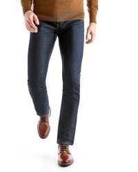 dunkelblaue Leder Derby Schuhe von Lloyd