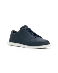 dunkelblaue Leder Derby Schuhe von Camper