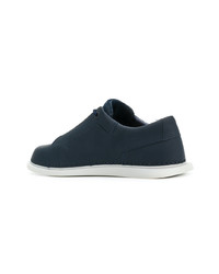 dunkelblaue Leder Derby Schuhe von Camper