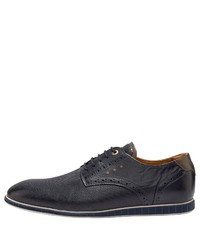 dunkelblaue Leder Derby Schuhe von Pantofola D'oro