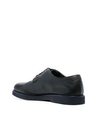 dunkelblaue Leder Derby Schuhe von Doucal's