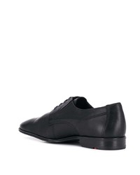 dunkelblaue Leder Derby Schuhe von Lloyd