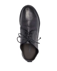 dunkelblaue Leder Derby Schuhe von Marsèll