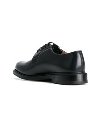 dunkelblaue Leder Derby Schuhe von Church's