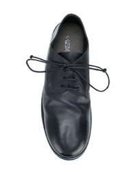 dunkelblaue Leder Derby Schuhe von Marsèll