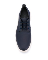 dunkelblaue Leder niedrige Sneakers von Camper