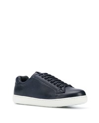 dunkelblaue Leder niedrige Sneakers von Church's