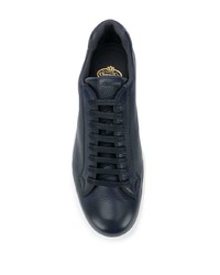 dunkelblaue Leder niedrige Sneakers von Church's