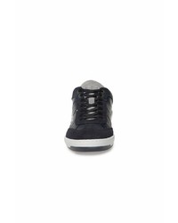 dunkelblaue Leder niedrige Sneakers von Camp David