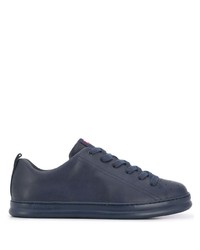 dunkelblaue Leder niedrige Sneakers von Camper