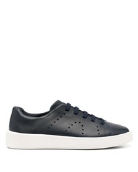 dunkelblaue Leder niedrige Sneakers von Camper