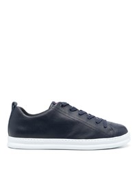 dunkelblaue Leder niedrige Sneakers von Camper