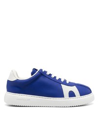 dunkelblaue Leder niedrige Sneakers von Camper