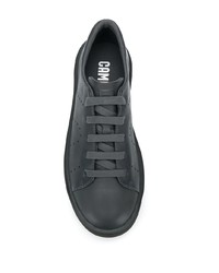 dunkelblaue Leder niedrige Sneakers von Camper