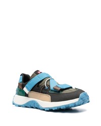 dunkelblaue Leder niedrige Sneakers von Camper