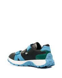 dunkelblaue Leder niedrige Sneakers von Camper