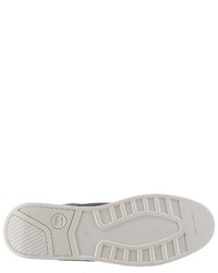 dunkelblaue Leder niedrige Sneakers von G-Star RAW